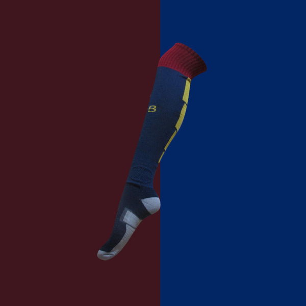 Home Stocking Man Sports Football Barca Barcelona FC Soccer Socks